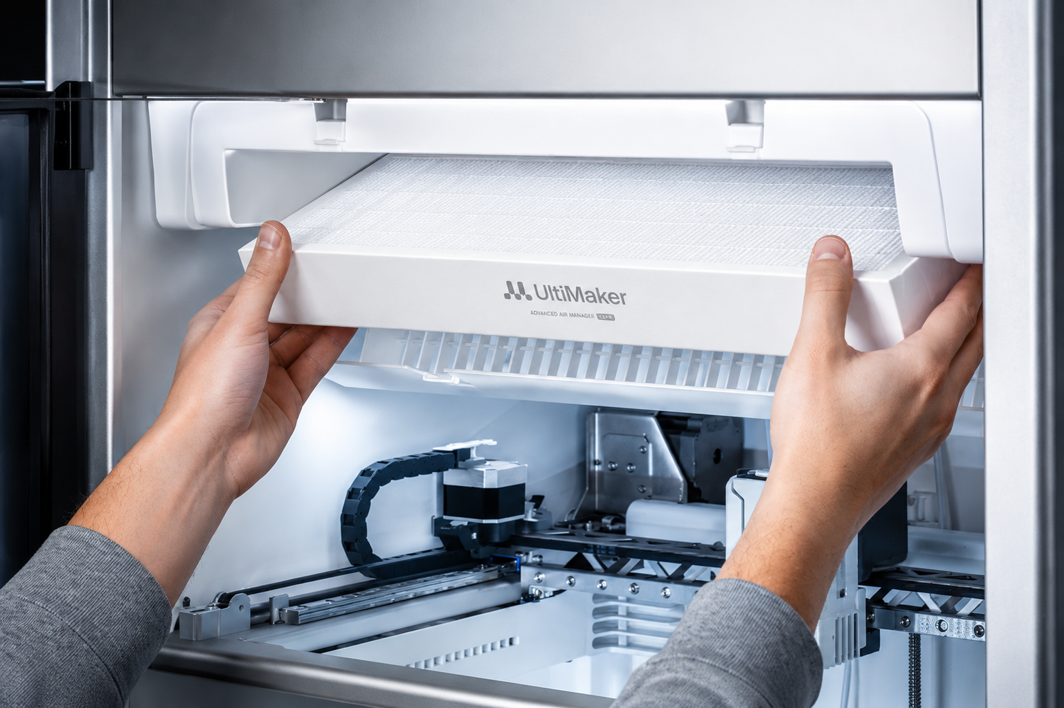 Integrated HEPA filter